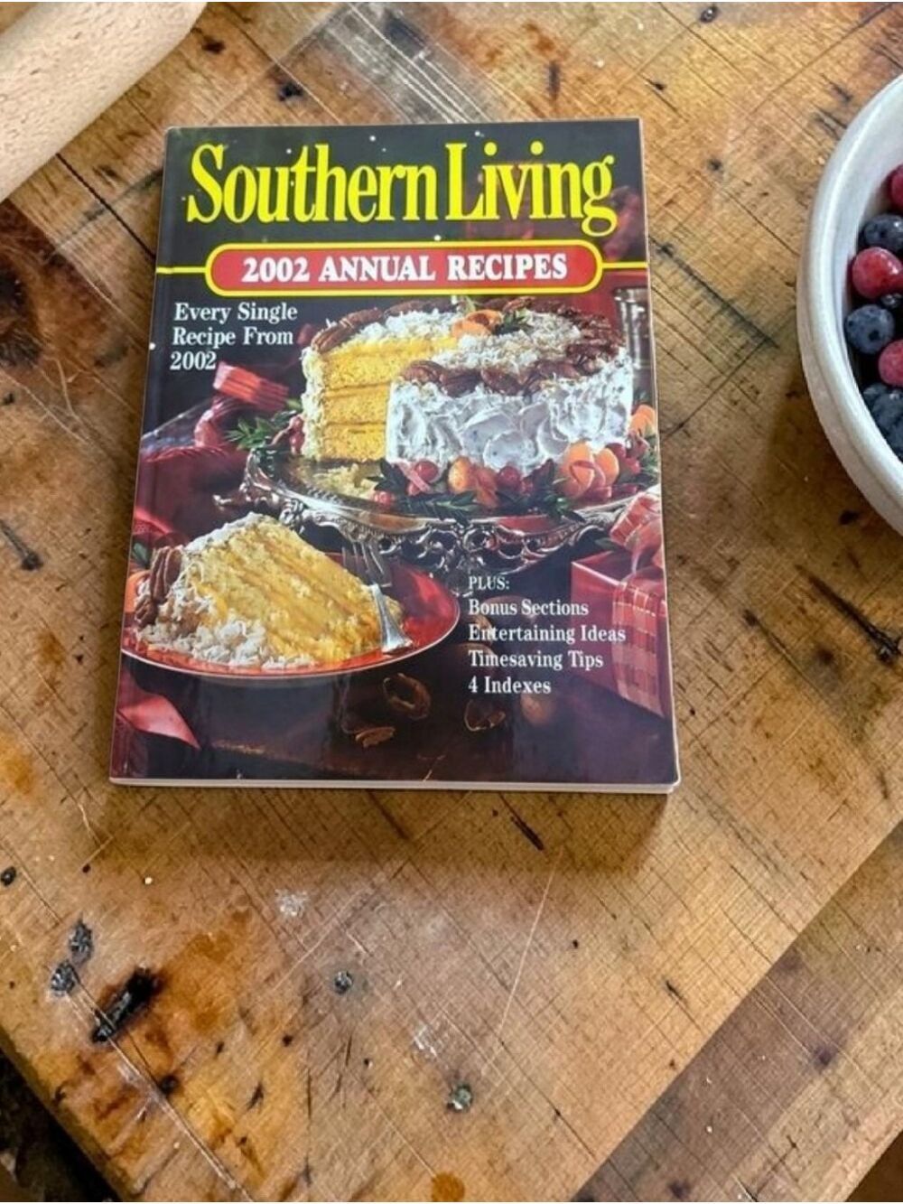 Southern Living 2002 Annual Recipes Hardcover Cookbook